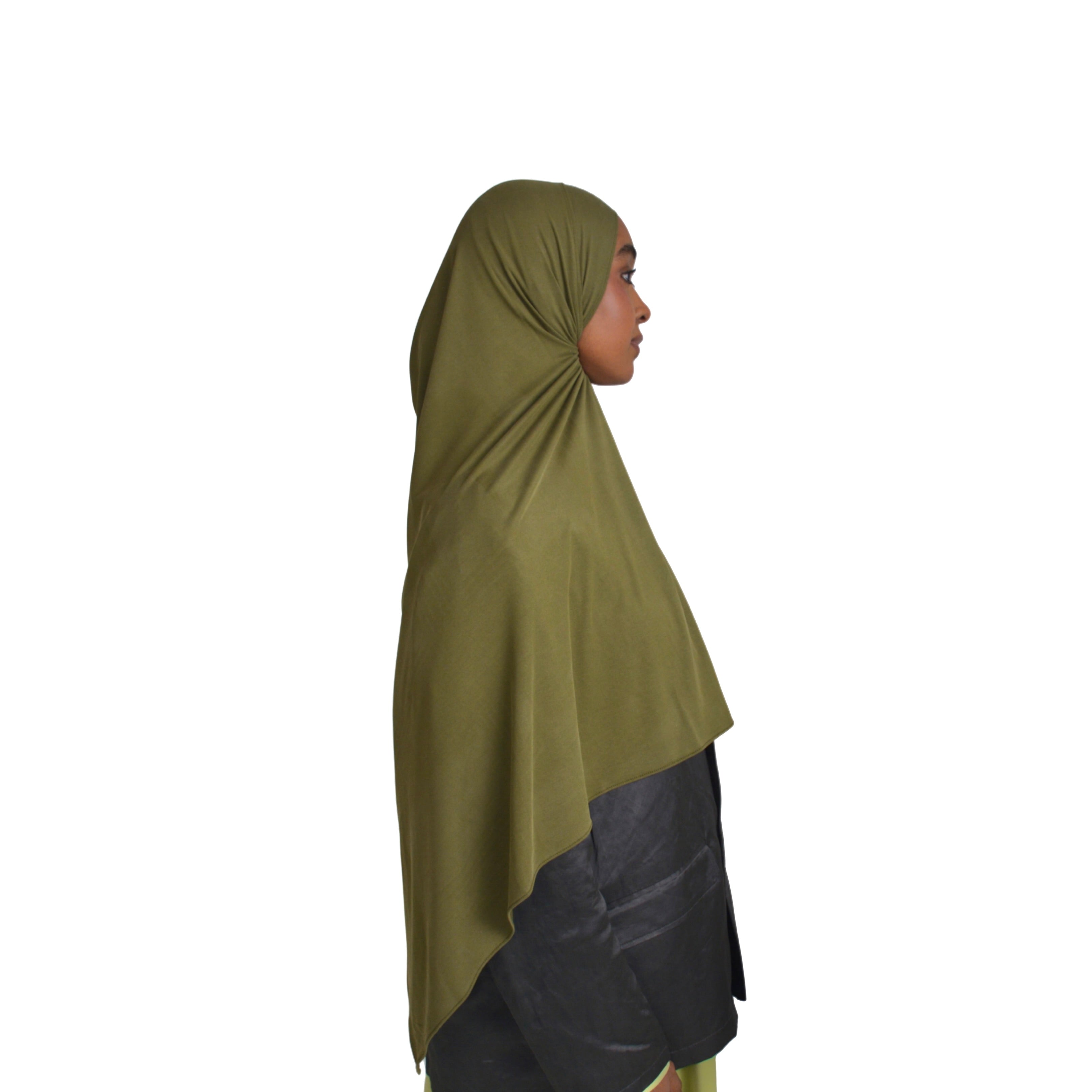 BREATHABLE JERSEY - DARK MOSS