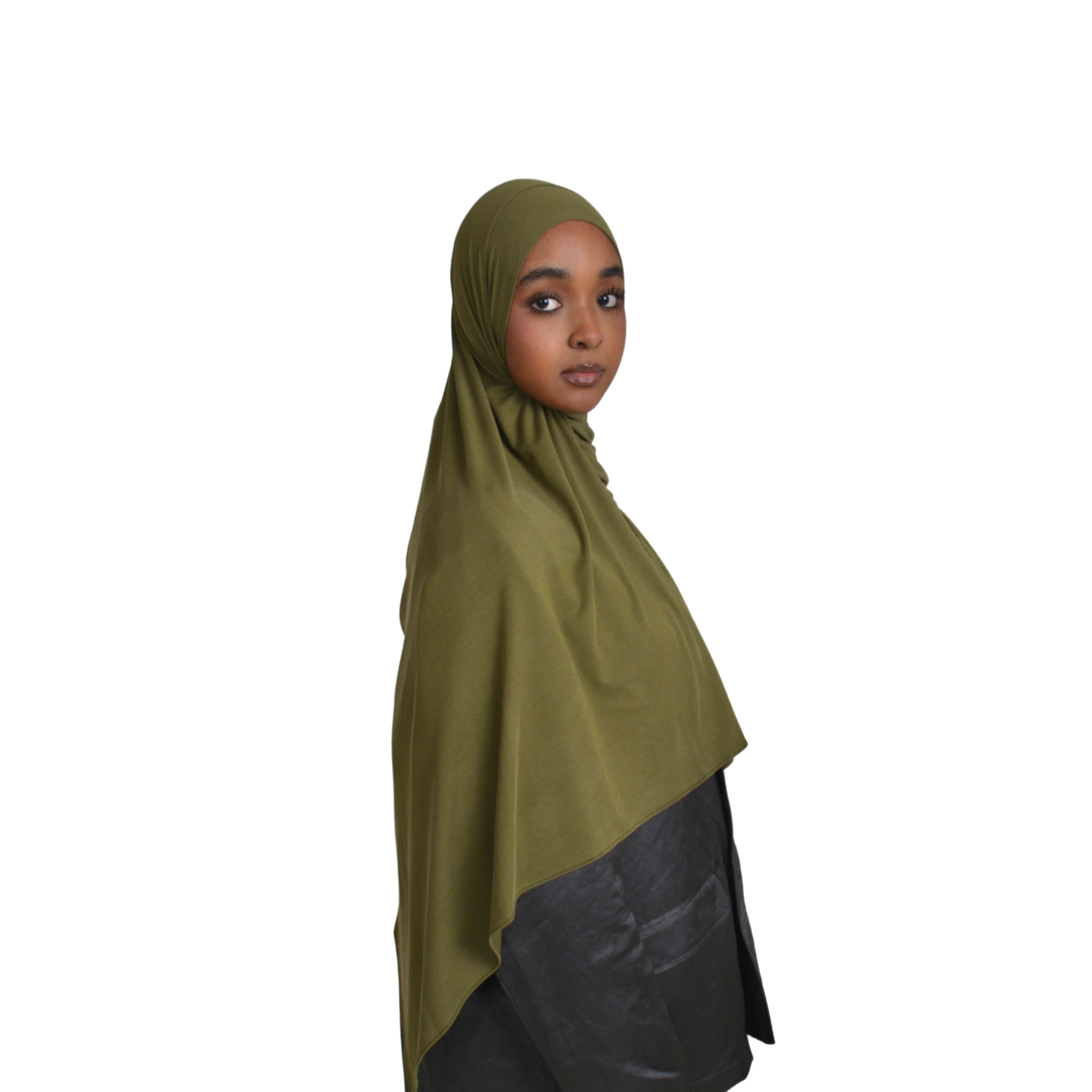 BREATHABLE JERSEY - DARK MOSS